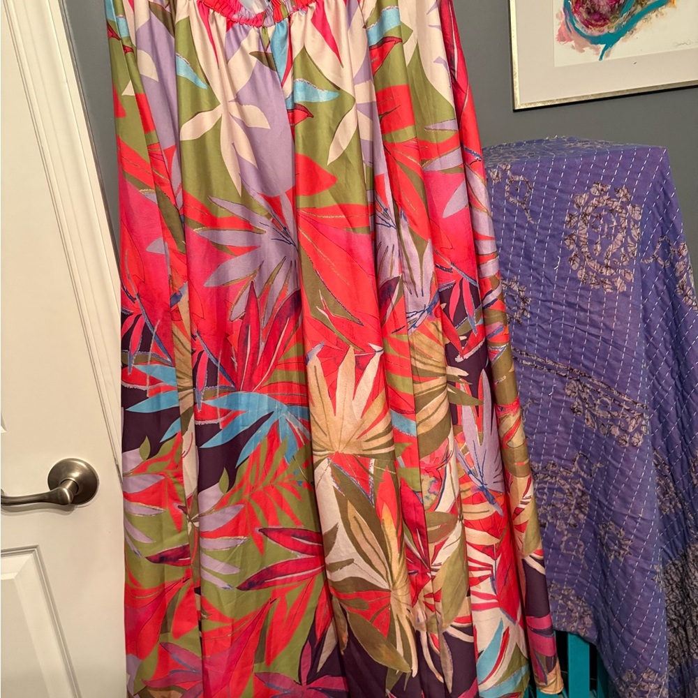 Rachel Zoe Multicolor Print Skirt